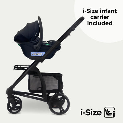 My Babiie MB200i 3-in-1 Travel System with i-Size Car Seat - Black Leopard