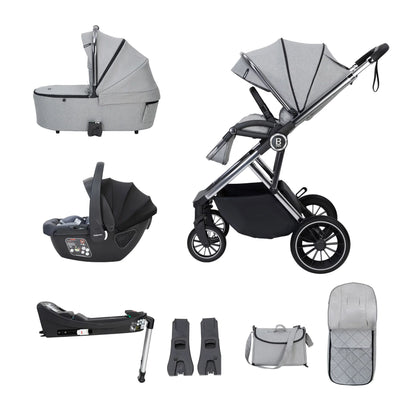 Babymore Chia Travel System - Pearly Grey