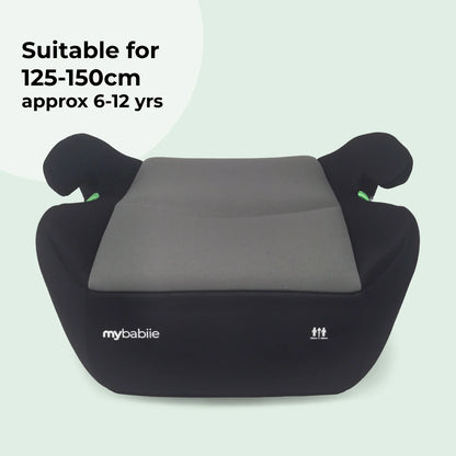 My Babiie MBCSB20 Booster R129 Car Seat with ISOFIX - Grey