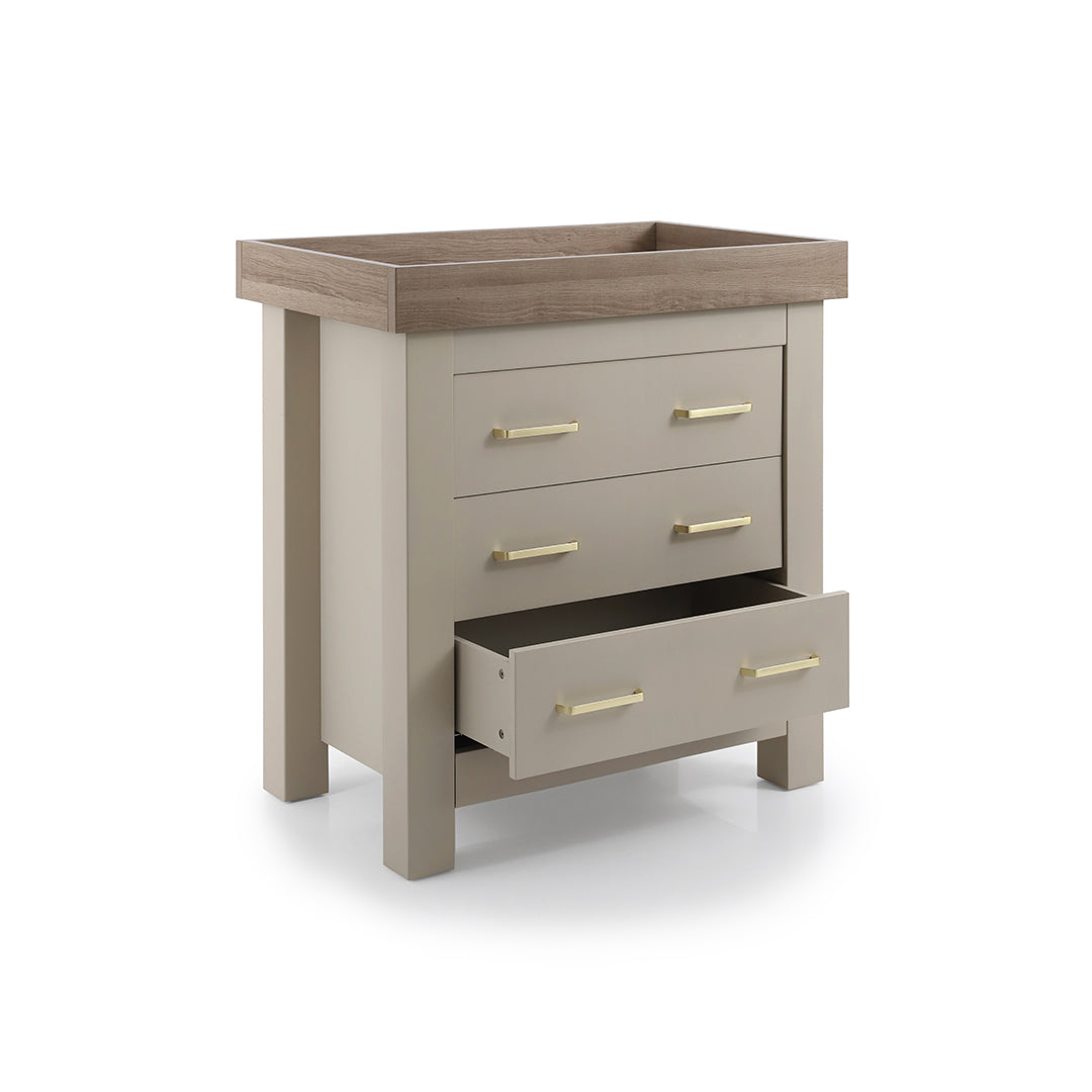 Bordeaux Oatmeal 3 Piece Nursery Furniture Set