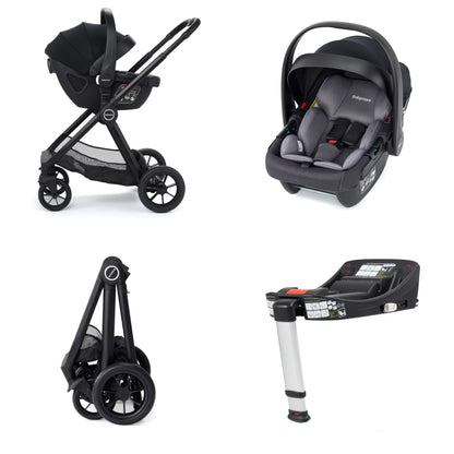 Babymore Memore V2 Travel System Coco with Base – Black