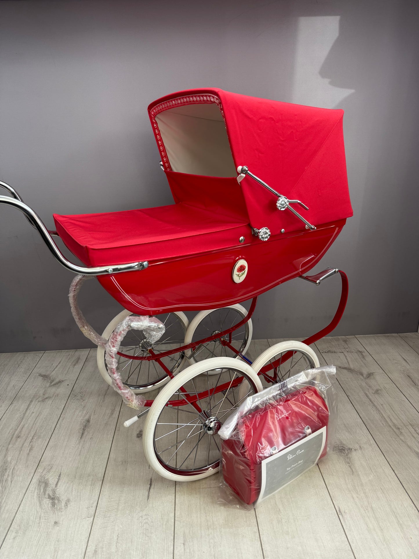 Silver Cross Rose Red Limited Edition Dolls Pram