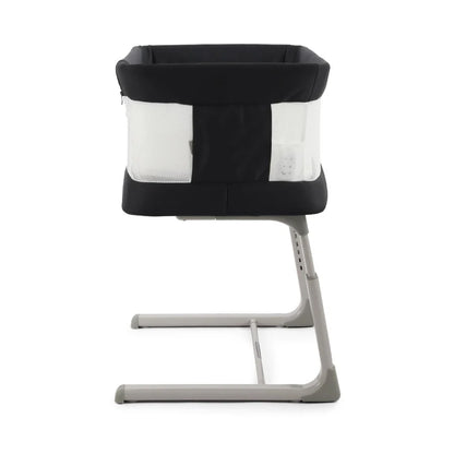 Oyster Wiggle Crib Co-Sleeper - Carbonite