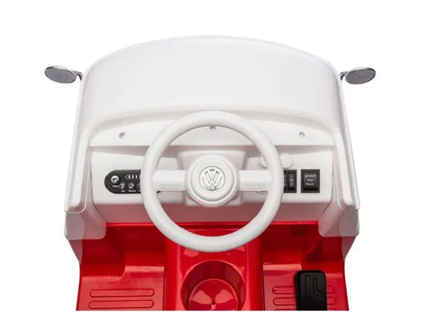 Kids Red VW 12V Volkswagen Camper Van Ride On