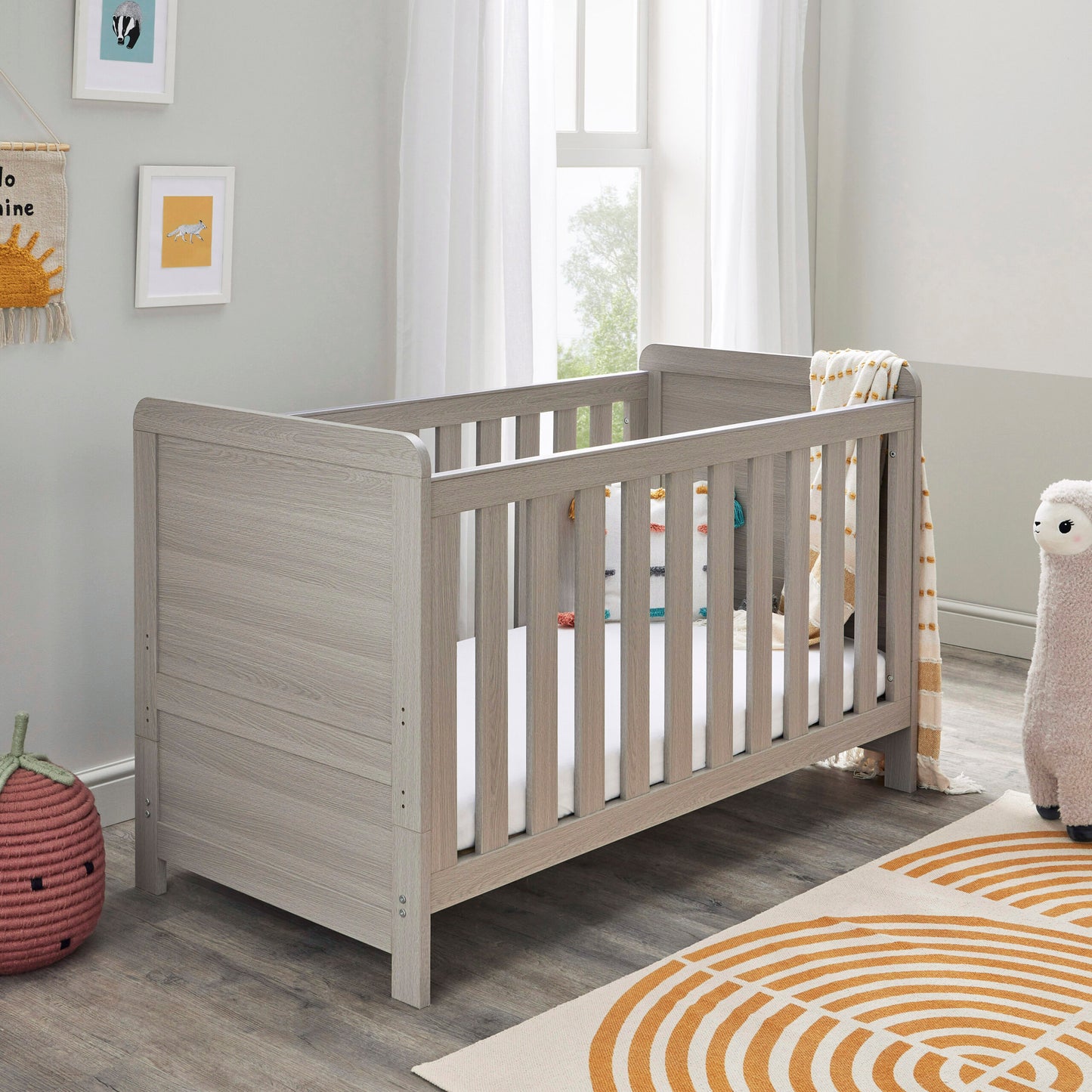 Caro 3 Piece Nursery Furniture Set – Grey Wash