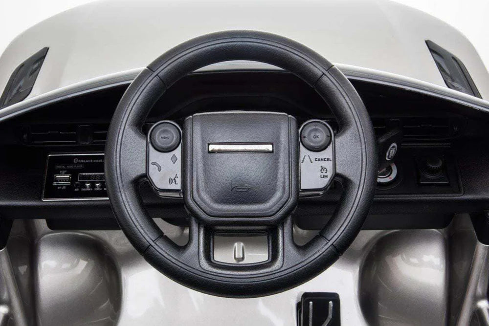 Kids Range Rover Evoque 12v Electric Ride-on Car with Parent Remote & MP4 - Grey