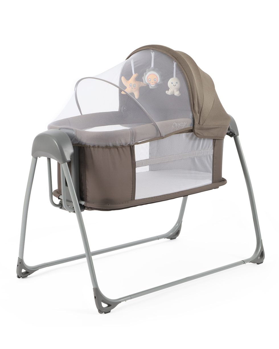 Oyster Swinging Crib - Mink