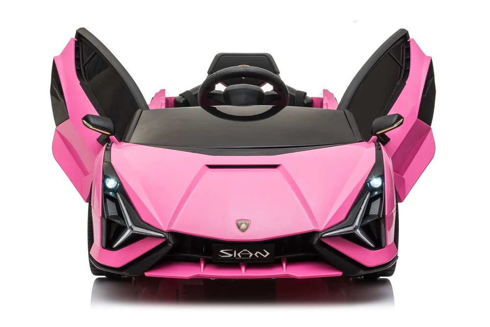 Kids Lamborghini Sian Electric Ride-on Car with Parent Remote