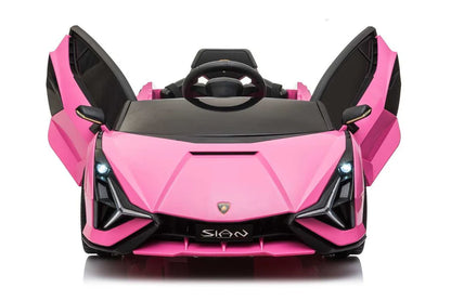 Kids Lamborghini Sian Electric Ride-on Car with Parent Remote