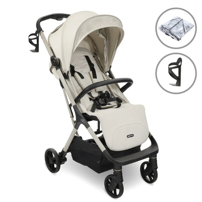 My Babiie MBX7 Plus Auto-Fold Stroller - Ivory
