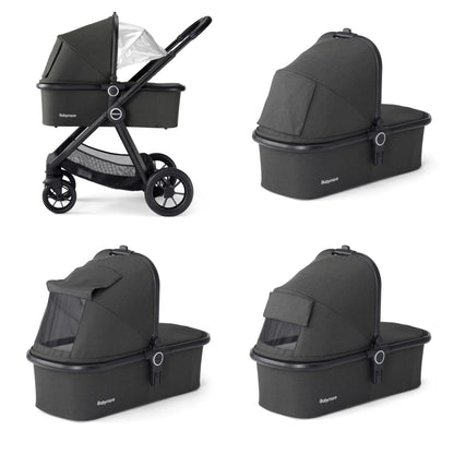 Babymore Memore V2 Travel System Coco with Base – Black