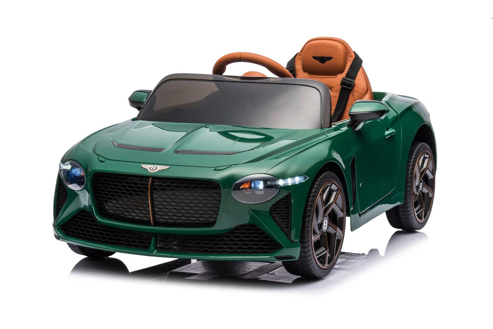 Licensed Bentley Bacalar 12V Kids Car with Parent Remote - Green