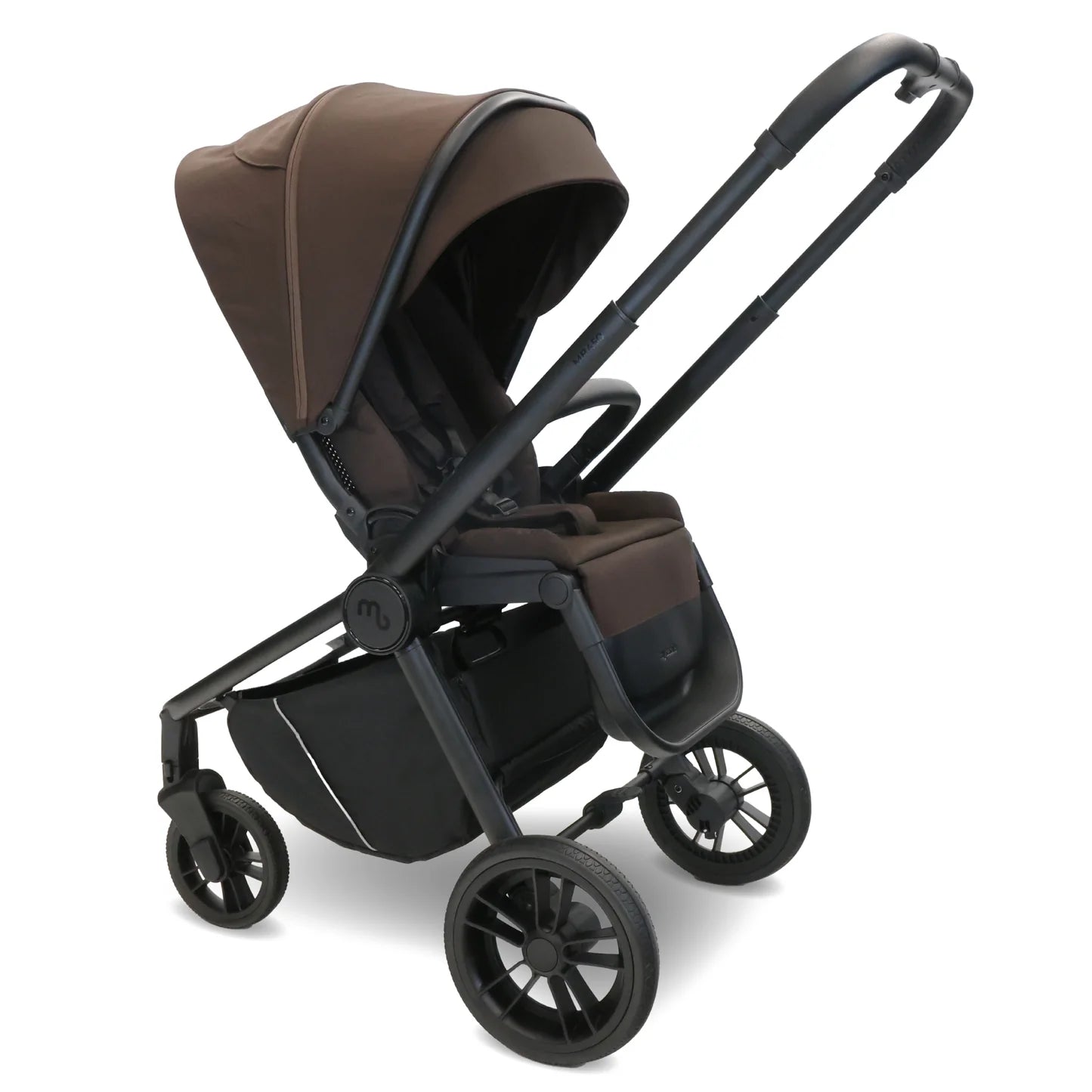 My Babiie MB450i 3-in-1 Travel System with Rotating Car Seat + Base - Chocolate