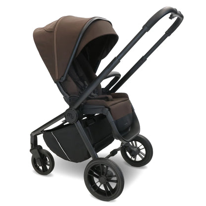 My Babiie MB450i 3-in-1 Travel System with Rotating Car Seat + Base - Chocolate