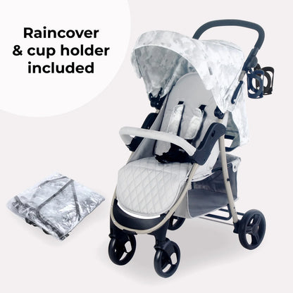My Babiie MB30 Plus Pushchair - Grey Tie Dye