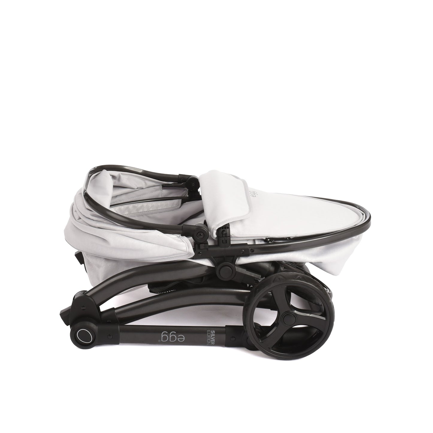 NEW EGG® DOLLS PRAM - HOUNDSTOOTH SILVER