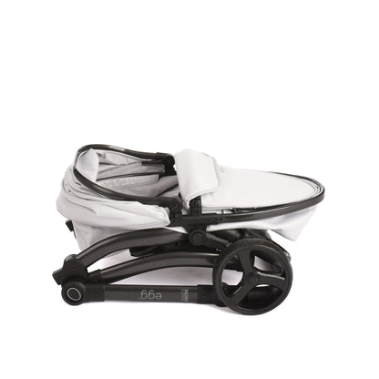 NEW EGG® DOLLS PRAM - HOUNDSTOOTH SILVER