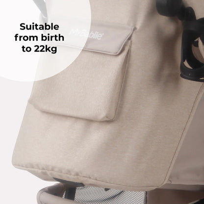 My Babiie MB30 Plus Pushchair - Oatmeal