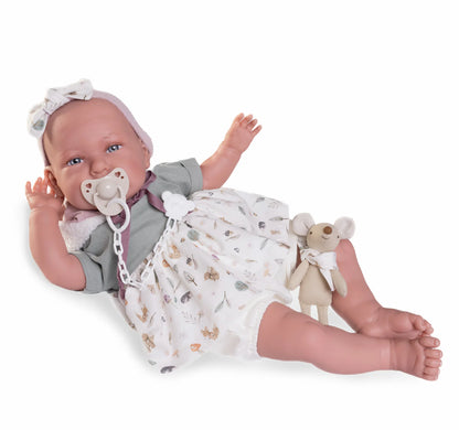 Antonio Juan Doll - Reborn Daniela with Plush Toy 52cm 81393
