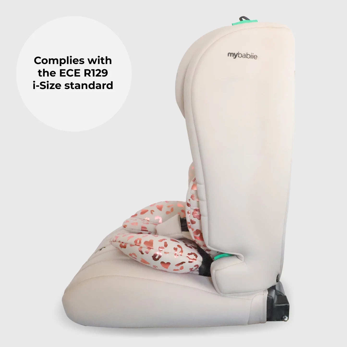 My Babiie MBCS50 Toddler to Booster R129 Car Seat - Pink Leopard