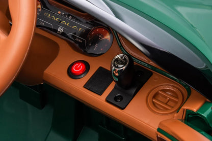 Licensed Bentley Bacalar 12V Kids Car with Parent Remote - Green