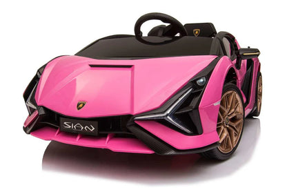 Kids Lamborghini Sian Electric Ride-on Car with Parent Remote