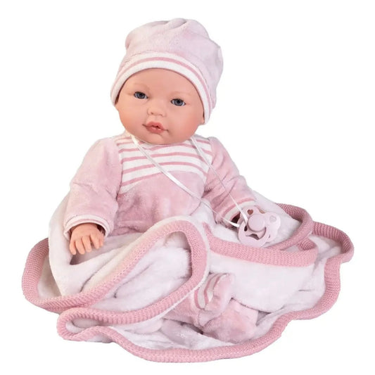 Antonio Juan Doll - Bimba Blanket Crying Baby 37 cm