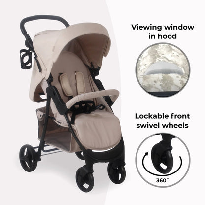 My Babiie MB30 Plus Pushchair - Oatmeal