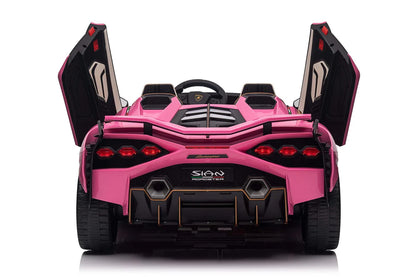 2-Seater Kids Lamborghini Sian Ride-On Car with Remote