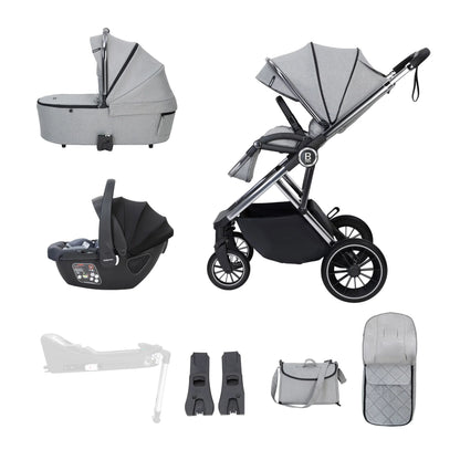 Babymore Chia Travel System - Pearly Grey