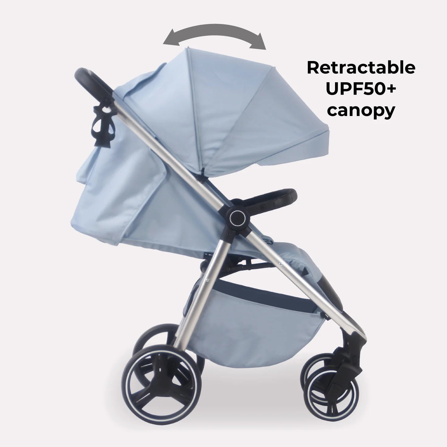 My Babiie MB160 Plus Pushchair - Blue Plaid