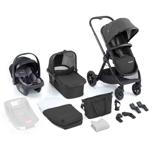 Babymore Memore V2 Travel System Coco Car Seat – Black