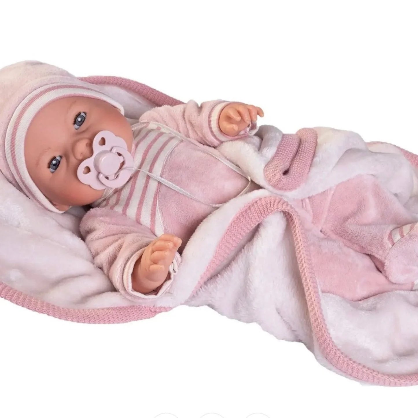 Antonio Juan Doll - Bimba Blanket Crying Baby 37 cm