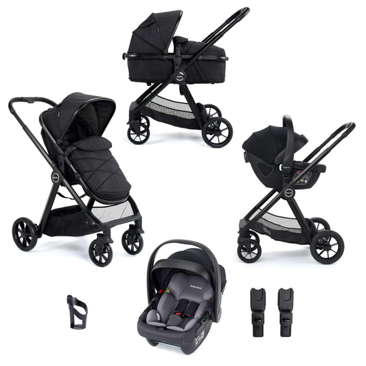 Babymore Mimi Travel System Coco i-Size Car Seat – Black