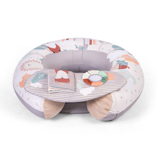 Red Kite Sit Me Up Ring Seat with Play Tray and Activities - Woodland Walks