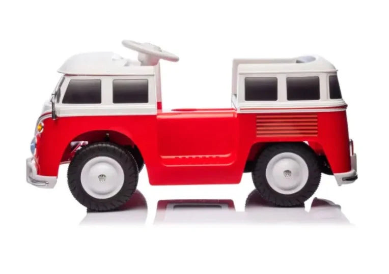 Kids Red VW 12V Volkswagen Camper Van Ride On