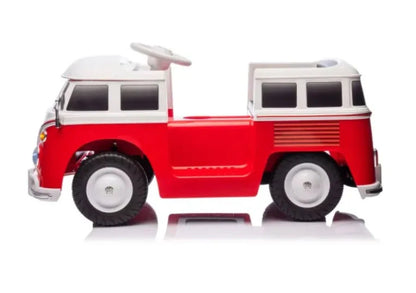 Kids Red VW 12V Volkswagen Camper Van Ride On