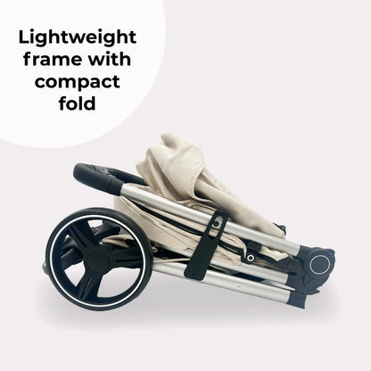 My Babiie MB160 Plus Pushchair - Oatmeal