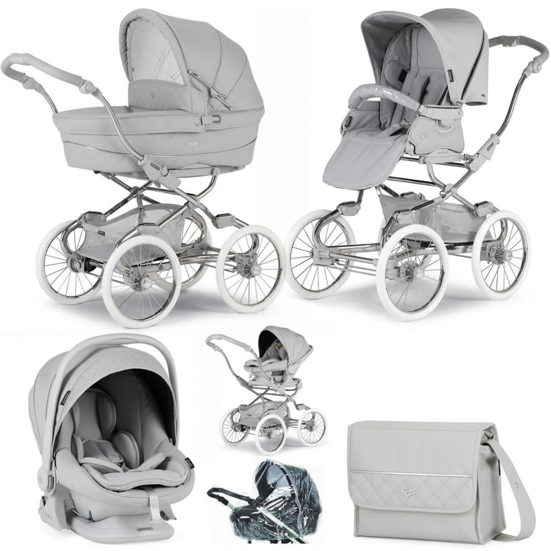 Bebecar Stylo Class+ Combination - Calm Grey