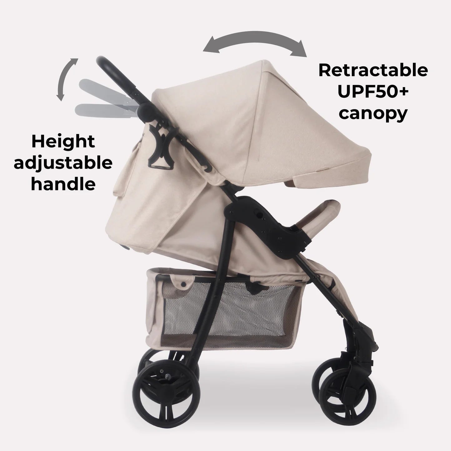 My Babiie MB30 Plus Pushchair - Oatmeal
