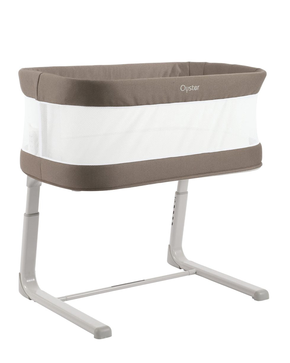 Oyster Wiggle Crib - Mink