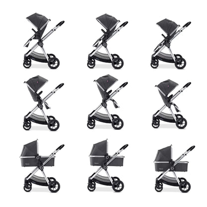 Babymore Memore V2 Travel System Coco Car Seat – Chrome