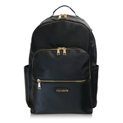 My Babiie Backpack Pro Changing Bag - Black / Gold