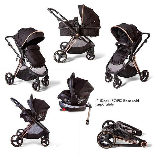 Push Me Pace i 3 in 1 Travel System - Amber