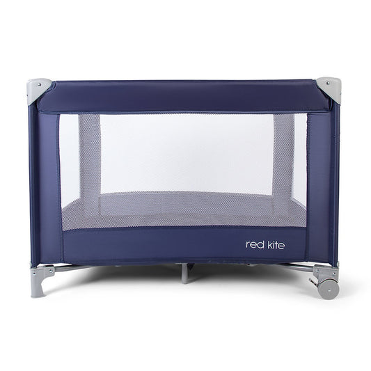 Red Kite Sleeptight Travel Cot - Blueberry