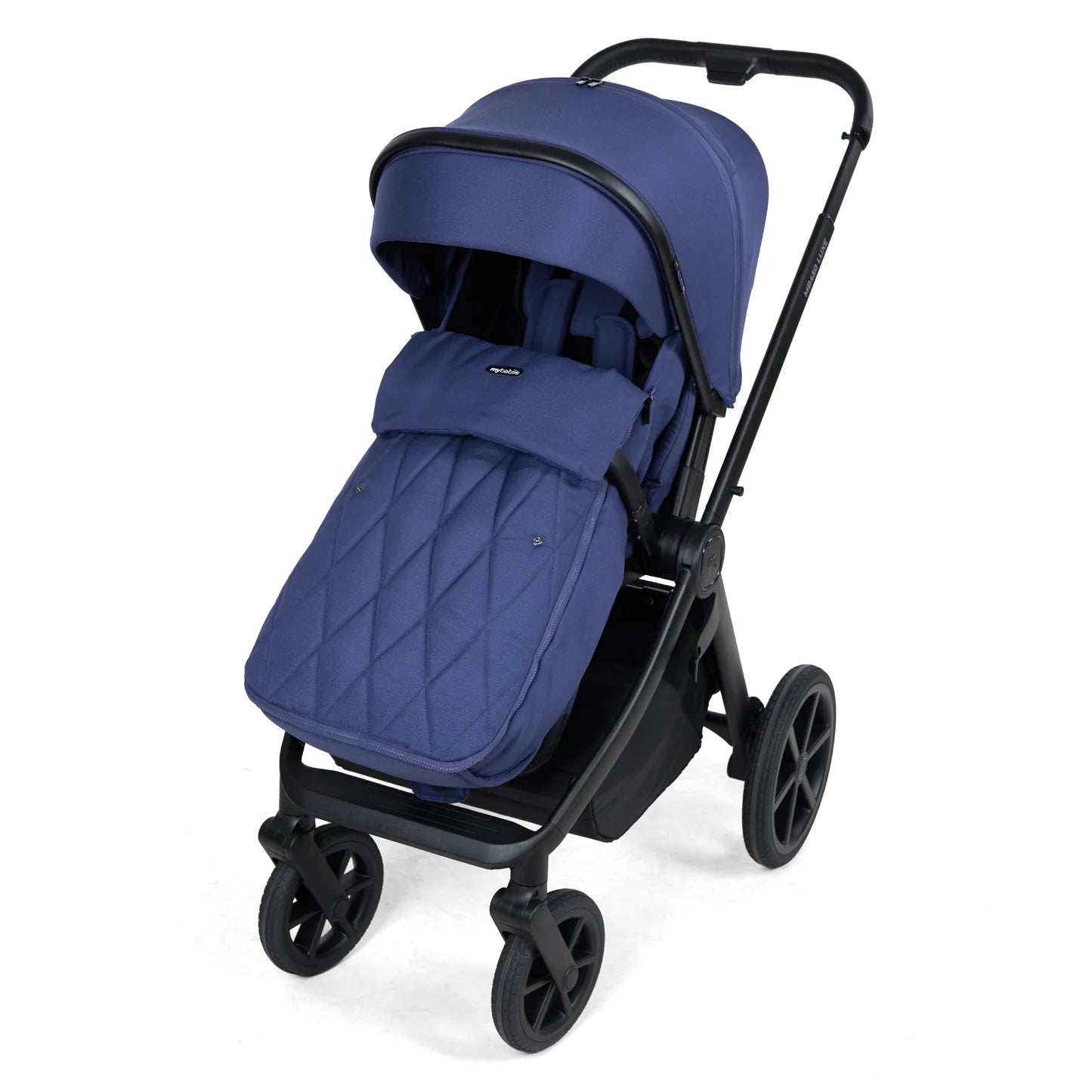 My Babiie MB450 LUXE 3-in-1 Travel System with Base - Indigo