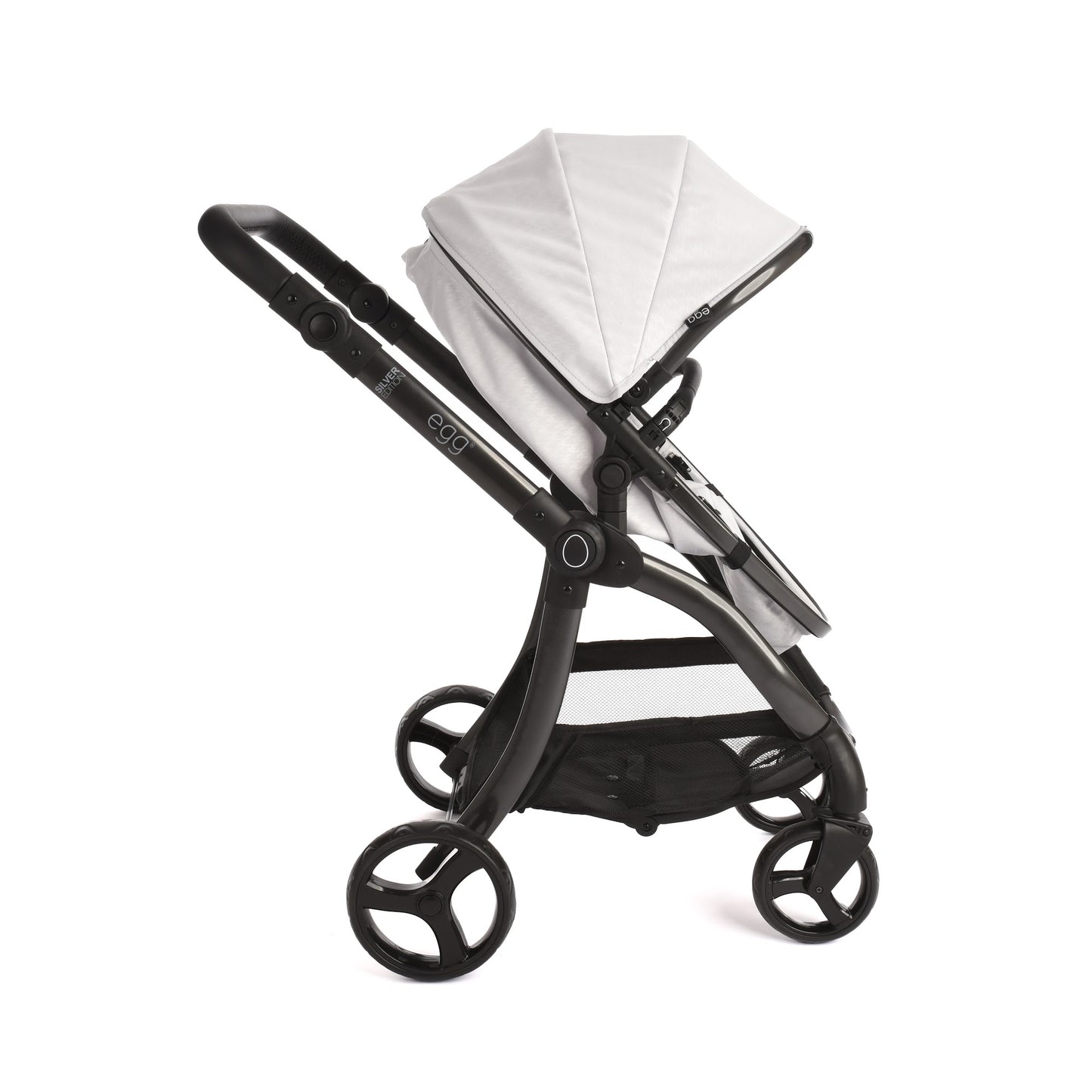 NEW EGG® DOLLS PRAM - HOUNDSTOOTH SILVER
