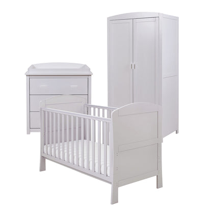 Aston 3 Piece Nursery Furniture Set – Grey
