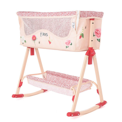 Roma RHS Bedside Crib - Flora