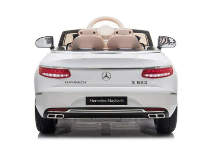 Kids Mercedes Maybach Ride on Electric Car in White